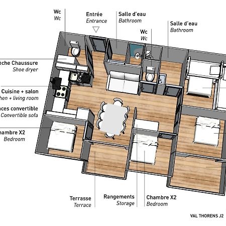 Nazca J2 Apartment Val Thorens Exterior photo